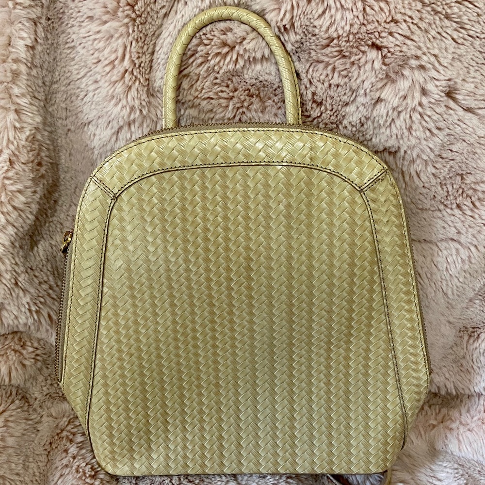 Vintage Brahmin Felicity leather backpack